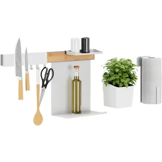 Tesa Küchen-Organizer Kunststoff - Weiß