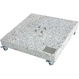 Doppler Granitplatte rollbar 80x80cm Sonnenschirmständer (85897GPZ)