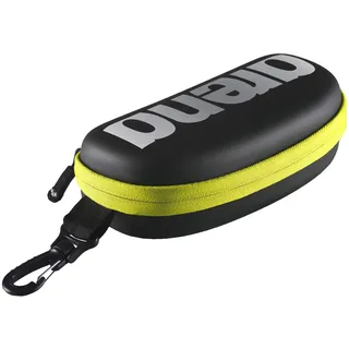 ARENA Goggle Case - Schwimmbrillen Etui, Farbe:schwarz/gelb