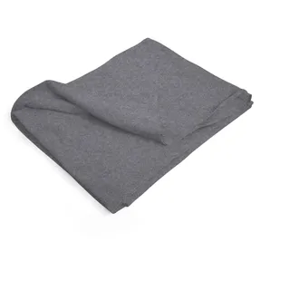 Setex Premium-Kuscheldecke, 85% Baumwolle/15% Polyester, Decke als Zimmer-Deko, Schlafzimmer-Deko und mehr, 200 x 150 cm große Tagesdecke, Dunkelgrau