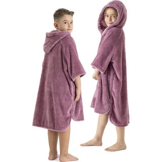 OTTO home Badeponcho »Lillou, für Kinder, ideal für Urlaub oder im Schwimmbad« 1 Stk. weich und kuschelig, Fleece, plüsch, Surfponcho
