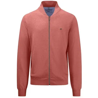 Fynch Hatton 1413216 Vollreißverschluss Pullover - Orient Red - S