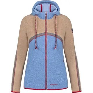 Almgwand 1928 Damen Jacke Sennkogel hellblau-stein