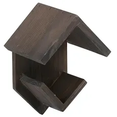 Lifetime Garden Vogelfutterhaus - Vogelfutter Wildvögel Ganzjährig - Vogelhaus Vogelfutter für Erdnussbutter - Vogelhäuschen - Vogelfutterstation - Futterhaus für Vögel - 13,2x13x18,8 cm - Holz