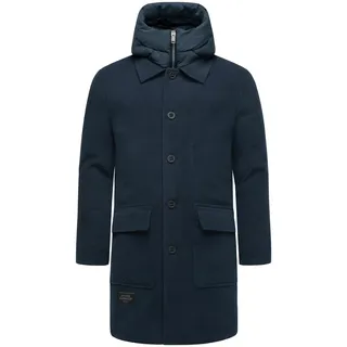 Stone Harbour Wollmantel Thiagoo XX blau L