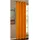 Vorhang Matte unifarbene Gardine mit Ösen Material aus Microsatin Micofaser-Gewebe 175x140 Orange 20405