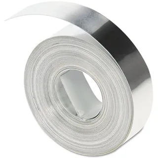 Dymo Beschriftungsband, Metall-Prägeband (1.20 cm, Silber)