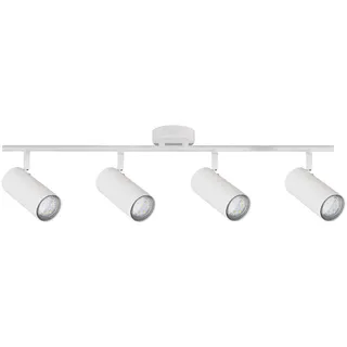 Deckenstrahler , Weiß , Metall , 9x18x76 cm , Lampen & Leuchten, Leuchtenserien