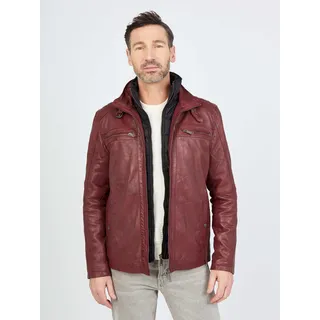 JCC Lederjacke »Lederjacke 31023635«, rot