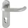 Türdrücker grau/silber/weiß