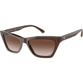 Emporio Armani Damen-Sonnenbrille EA4169-591013 ø 54 mm - Braun