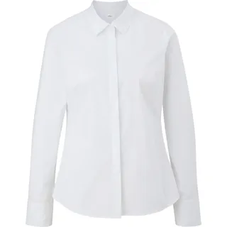 s.Oliver Bluse mit Ziernähten Weiß 40