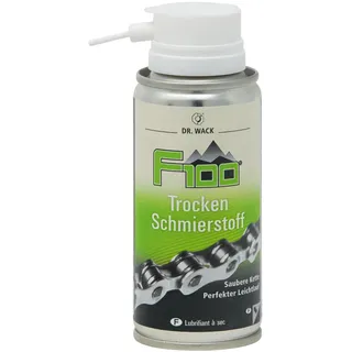 Dr. Wack F100 Trocken Schmierstoff 100 ml - Kettenspray schmutz-/wasserabweisend - Schutz vor Korrosion/Verschleiß