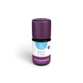 Baldini Duftkomposition Wach & Klar® 5 ml – 100 % naturreine ätherische Öle (Zitrone, Grapefruit, Litsea Cubeba), konzentrationsfördernd & belebend