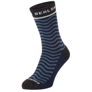 Sealskinz Rudham Socken - Navy / Black - EU 43-46