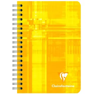 Clairefontaine 5x Notizbuch 9x14cm, 90 Blatt, 90g, kariert, sortiert, 8502C