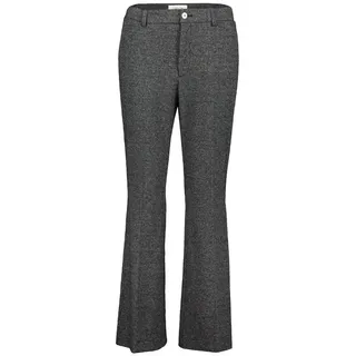 Cartoon Stoffhose mit Bügelfalte Schwarz/Grau 40