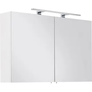 Posseik Spiegelschrank VIVA Weiß 62 cm mit Softclose Türen