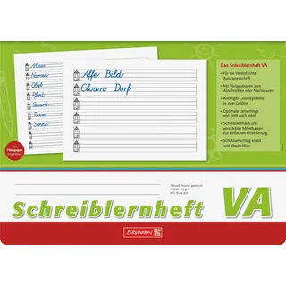 Brunnen 1044005 "Schreiblernheft VA", A4 quer, 16 Blatt