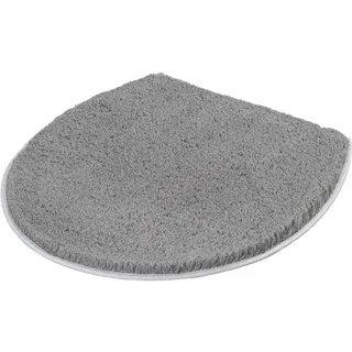 KLEINE WOLKE WC-Deckelbezug SOFT Platinfarben 47 x 50 cm