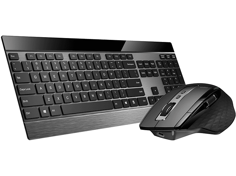 Bild von 9900M Multi-mode Wireless Desktop Combo schwarz, USB/Bluetooth, DE (187096)