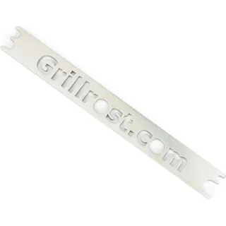 Edelstahl Grillrostschaber | Grillreiniger für die Stabdicken 4,5,6 und 8mm - beseitigt grobe Verschmutzung