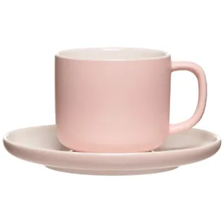 Ritzenhoff & Breker Kaffeetasse mit Untertasse 0,24 l Rosa 2 St.