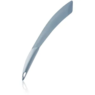 Mastrad Pfannenwender - Silikon Wender für beschichtete Pfannen, Schüsseln und Töpfe - kurviger und flexibler Spachtel zum Wenden und Abkratzen - spülmaschinengeeignet