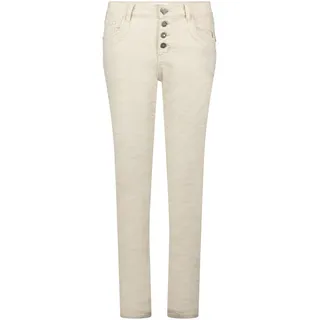 Boyfriend-Hose CARTOON "Boyfriend-Jeans im Vintage-Look", Damen, Gr. 38, EURO, beige, Obermaterial: 98% Baumwolle CO. 2% Elasthan EL., Hosen Boyfriend-Hose