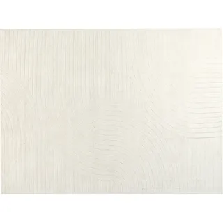 Beliani Dagari Kurzflorteppich 300 x 400 cm Beige