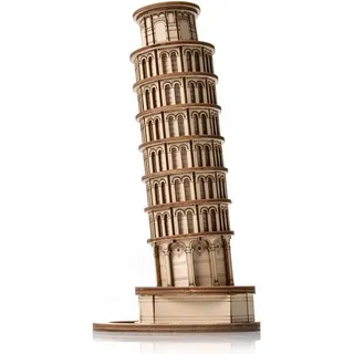SCHÖNE IDEE Holzpuzzle 3D Schiefer Turm von Pisa E009
