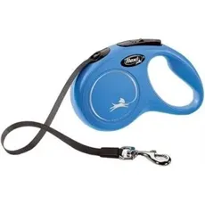 Flexi Einziehbare Hundeleine New Classic S (Hund, Hundesport), Halsband + Leine