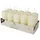 Stumpenkerzen 9 cm beige 10 St.