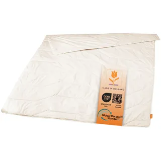 sleepling Ganzjahresdecke Lyocell Tencel 220x240 cm, Bettdecke, 100% Baumwolle, medium Decke 220 x 240 cm, Ganzjahresbettdecke, Schlafdecke, Made in Holland, Oeko-TEX, antimikrobiell, vegan
