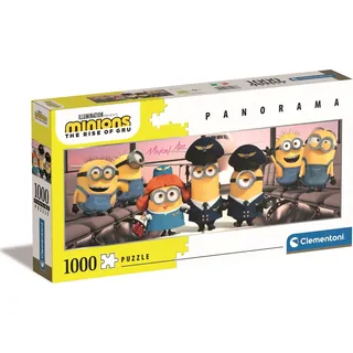 Clementoni Minions - The Rise of Gru 1000 Piece Panorama Jigsaw Puzzle