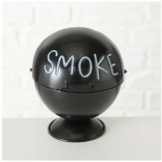 Boltze Aschenbecher Wiki H 15cm Eisen schwarz,