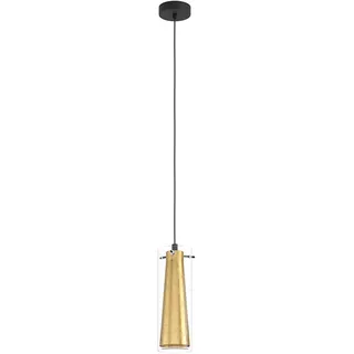 EGLO Pinto Gold 1-flg. 11 cm zylinderförmig gold/schwarz