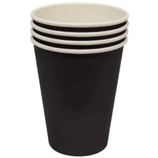 Gastronoble Coffee To Go Becher 0,23 l Schwarz 1000 St.