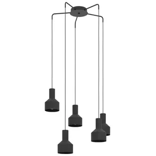 EGLO CASIBARE CLUSTER 5XE27 Ø150 SCHWARZ
