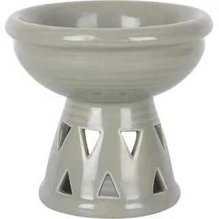 Something Different - Ölbrenner, Keramik, Tiefe Schale SD4209 (12 cm x 13 cm x 13 cm) (Grau) - Grau