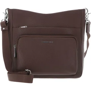 Mandarina Duck Mellow Leather Umhängetasche Leder Braun
