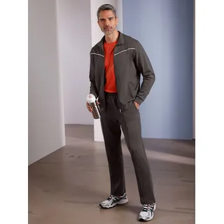 Freizeitanzug CLASSIC, Herren, Gr. 26/27, grau (graphit), 100% Baumwolle, Sportanzüge Freizeitanzug