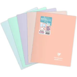 Clairefontaine 10x Koverbook Blush Heft 24x32cm, 24 Blatt 90g, Sortiert 984481C