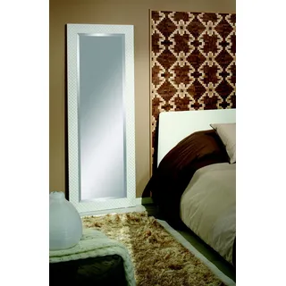 Handgefertigter Spiegel Bodenspiegel groß Holzrahmen echtem Holz 176x86cm Hänge - Bunt