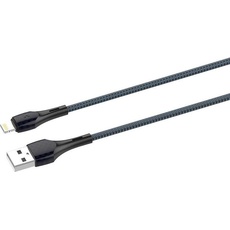 Ldnio LS521, 1m  USB - Lightning Cable (Grey-Blue), USB Kabel