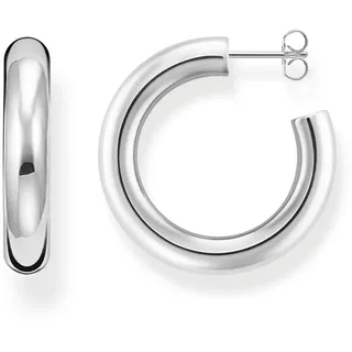 Thomas Sabo Creolen Chunky mittel Silber 925 31,5 mm