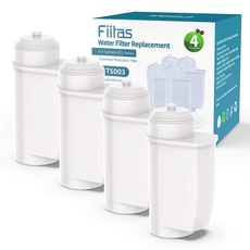 Fiitas Wasserfilter für Siemens EQ6 EQ7 EQ500 EQ Series Kompatibel mit Brita Siemens Intenza TZ70003 Kaffeevollautomaten Wasserfilter (4er Pack)
