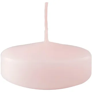 28 Schwimmkerzen - Durchmesser 5 cm - 5,5 Stunden Brenndauer - Farbe Puder - Cereria Di Giorgio
