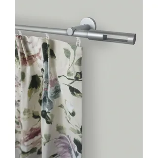 GARESA Gardinenstange Zylinder 1-läufig Ø 16 mm 260 cm Silber