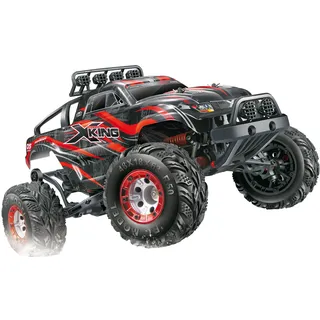 AMEWI Monstertruck X-King 4WD 1:12 RTR grün, rot